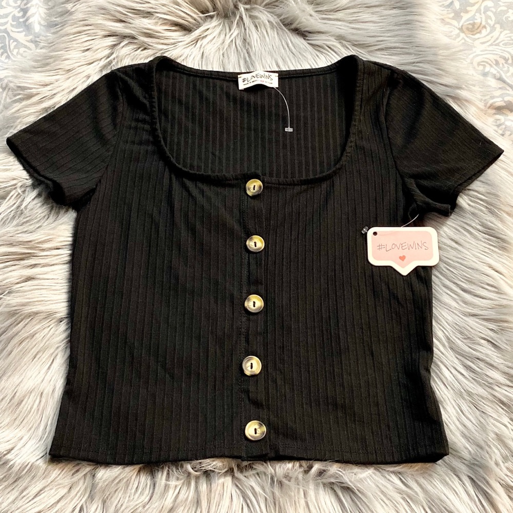 #Lovewins Black Top